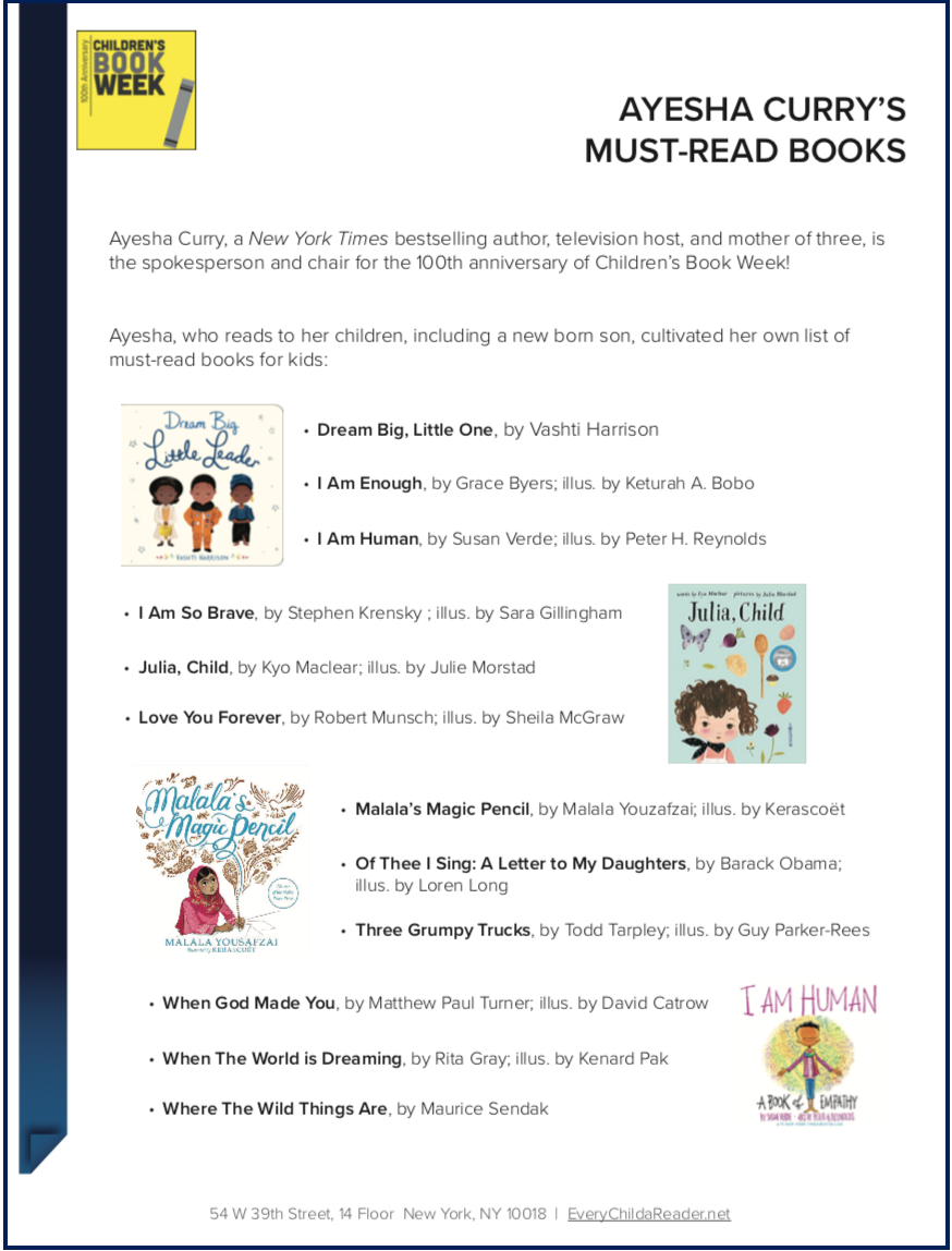 Ayesha Curry Book List