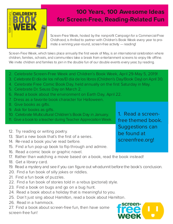 Screen Free Week