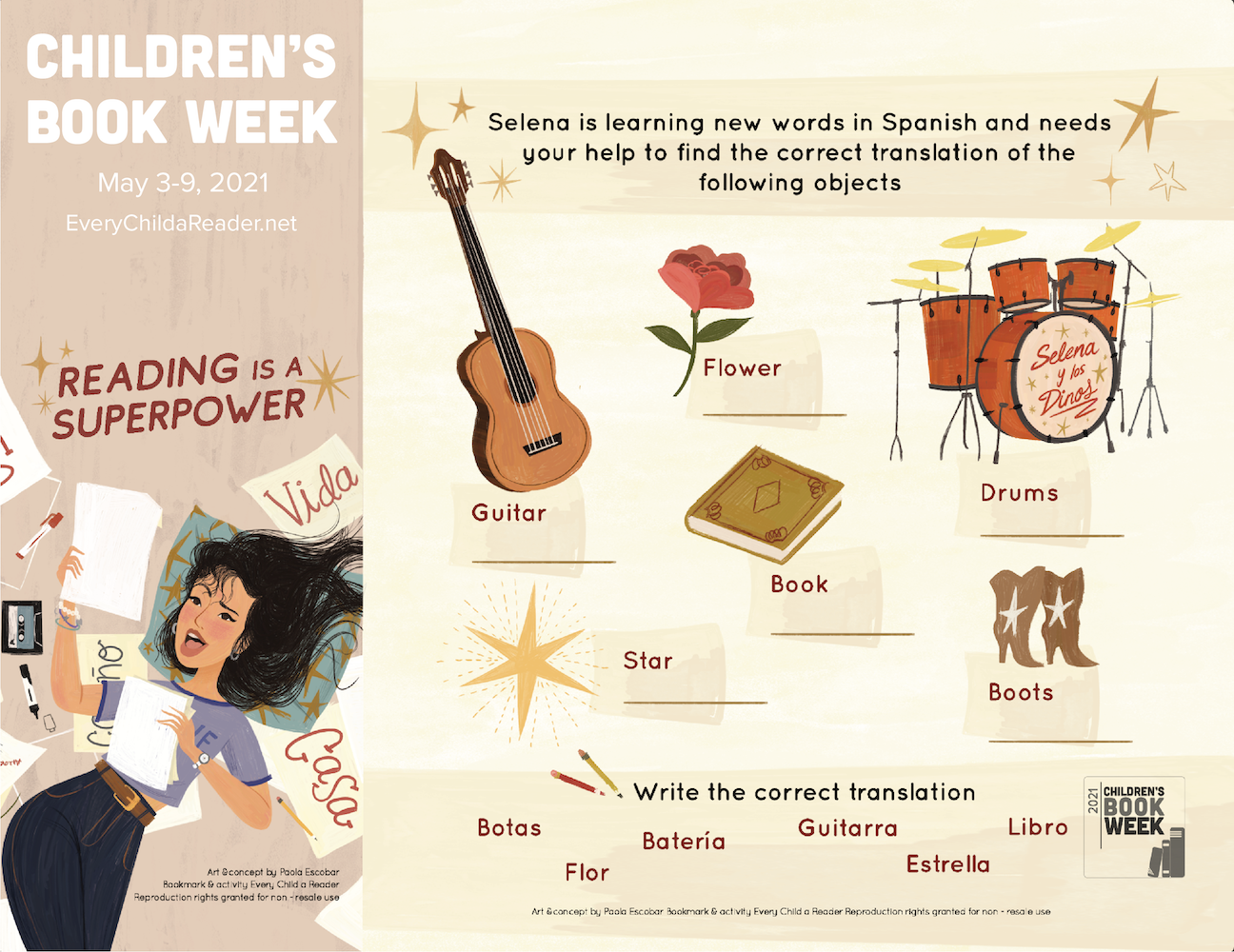 Paola Escobar Bookmark