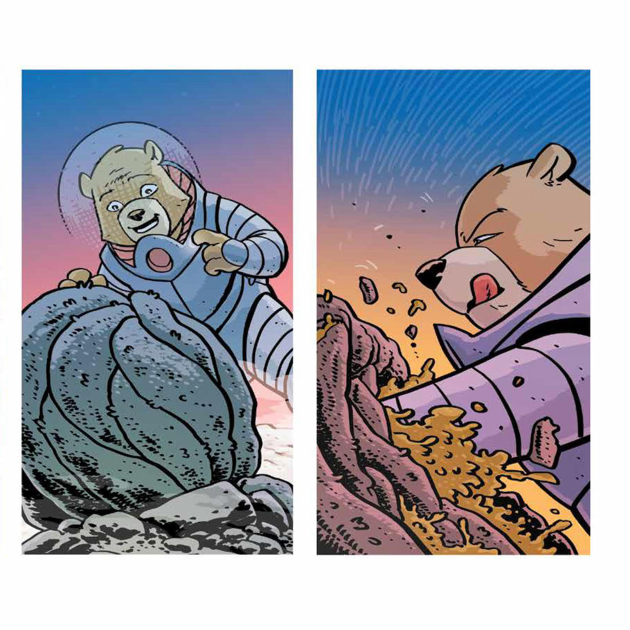 Space Bear from Space Bear Cover99