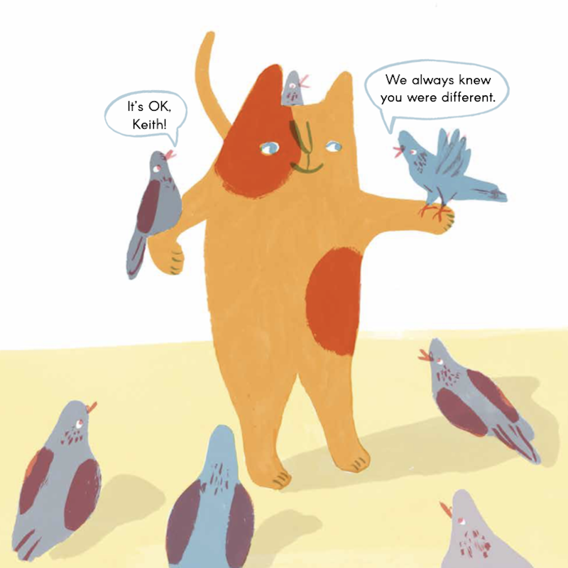 Keith from Keith Among the Pigeons Cover55