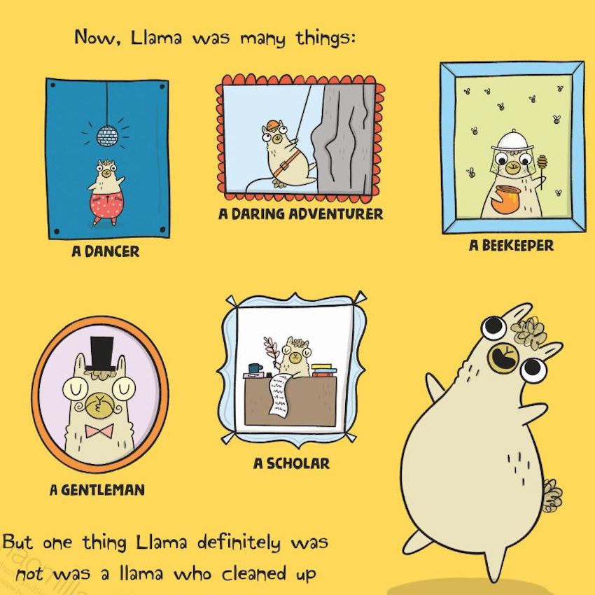 Llama from Llama Unleashes the Alpacalypse Cover63
