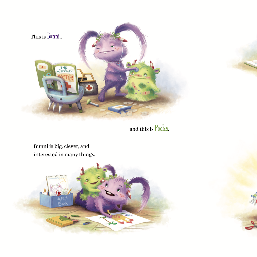 Pooka and Bunni from Pooka and Bunni Cover85