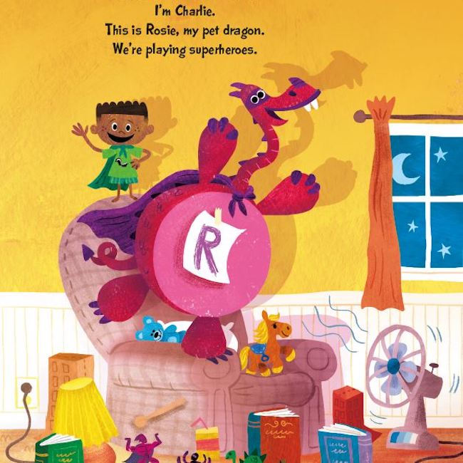 Rosie from Rosie the Dragon and Charlie Say Good Night Cover91